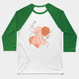 Girl Design Baseball T-Shirt